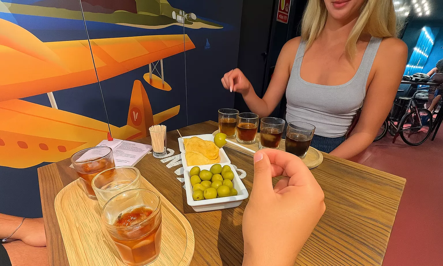 Cata de vermut con aperitivo y juego sorpresa para 1 o 2 personas