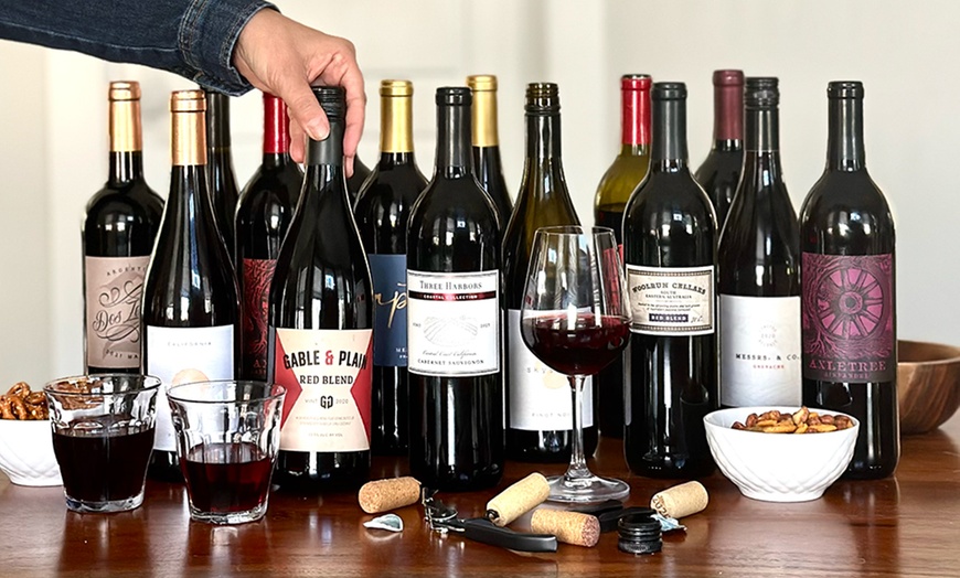 Image 4:  Up to 84% Off 6, 12, 15, or 18 Bottles of Red Wine