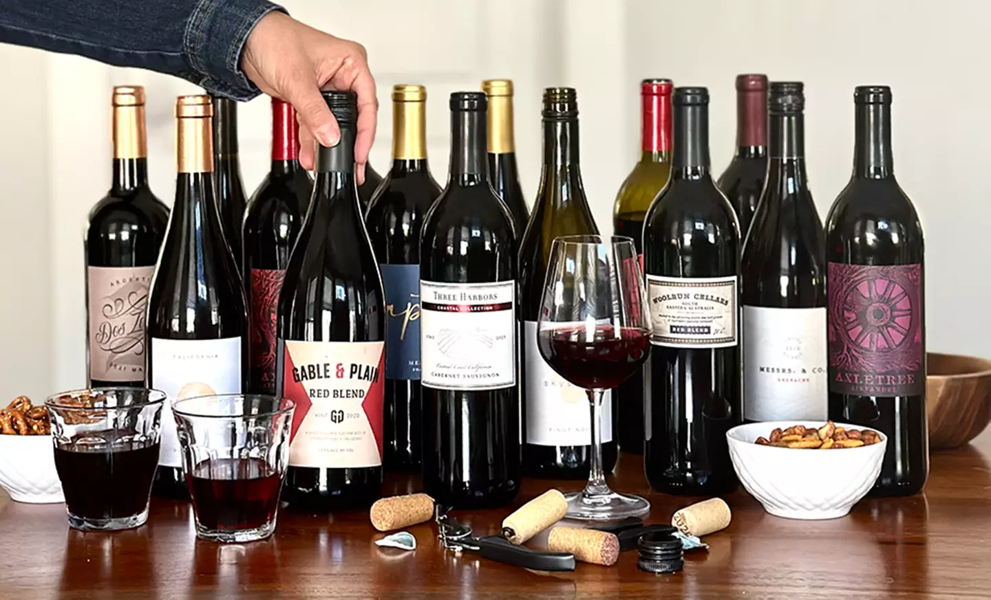  Up to 75% Off 6, 12, 15, or 18 Bottles of Red Wine