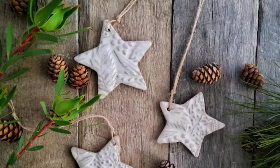 Festive Handbuilding Pottery Christmas Class for One or Two — 30% Off