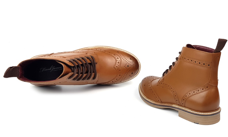 Image 12: Wellington Men's Leather Boots