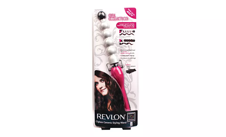 Revlon Curl Collection Clipless Big Bubble Wand - Second Medium