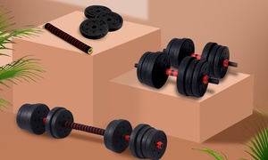 Two Adjustable Dumbbells