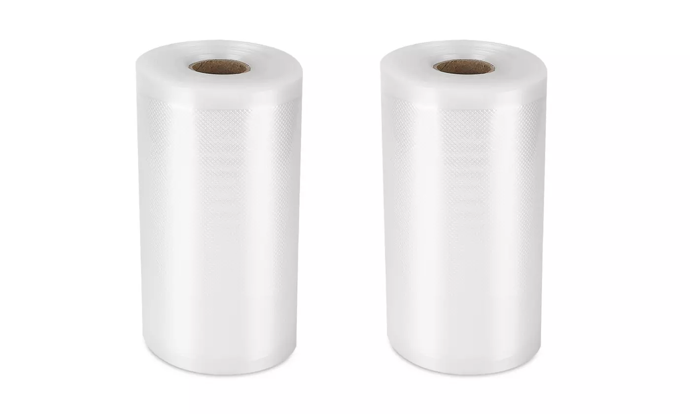 iMounTEK Heavy-Duty Vacuum Sealer Bag Roll Food Storage Saver (2-Pack)