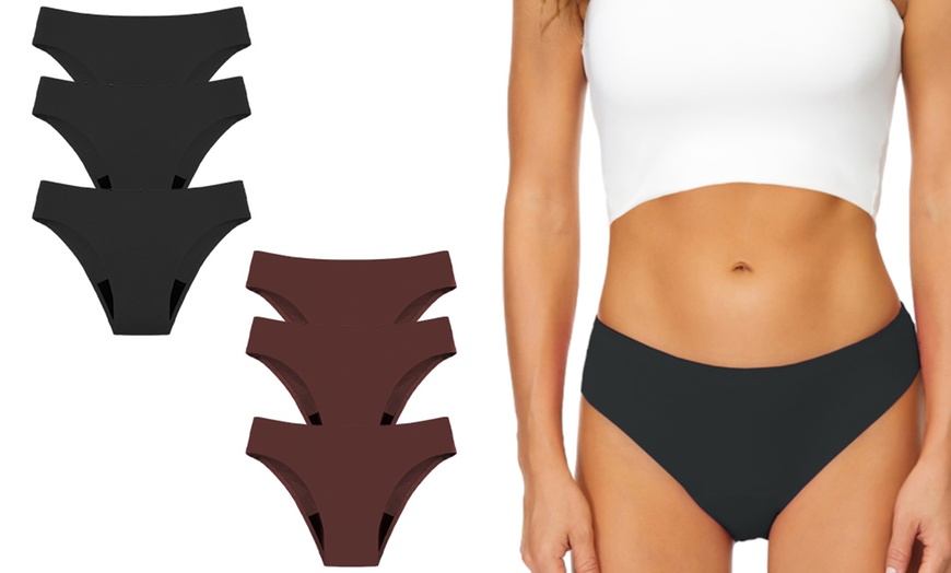 Image 1: One or Three Period Swimwear Bikini Bottoms