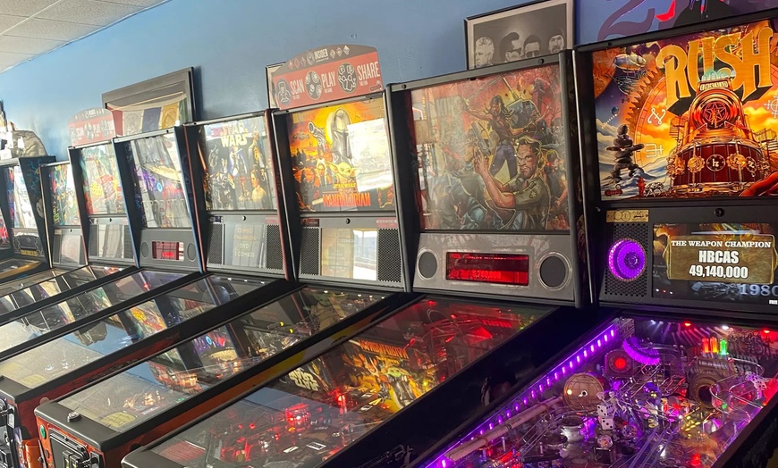 Image 7: 2-Hour Pinball Arcade Long Beach All You Can Play Pinball for Up to 6