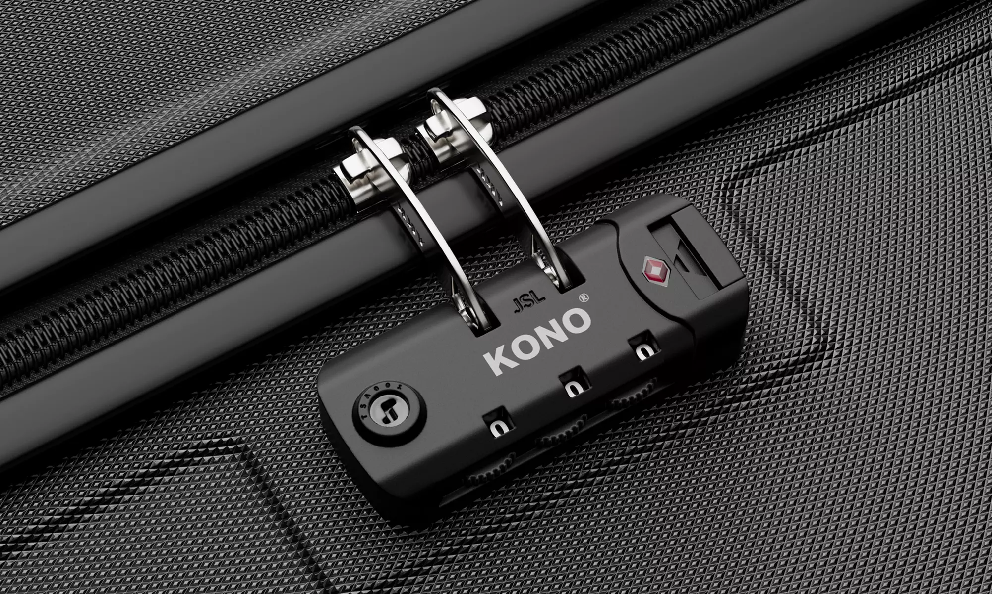 Kono ABS+PC 32 Zoll extra großer Koffer