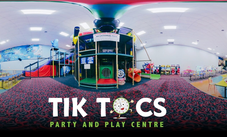 Image 3: Entry Tickets with Meals and Drinks at Tik Tocs Party and Play Centre