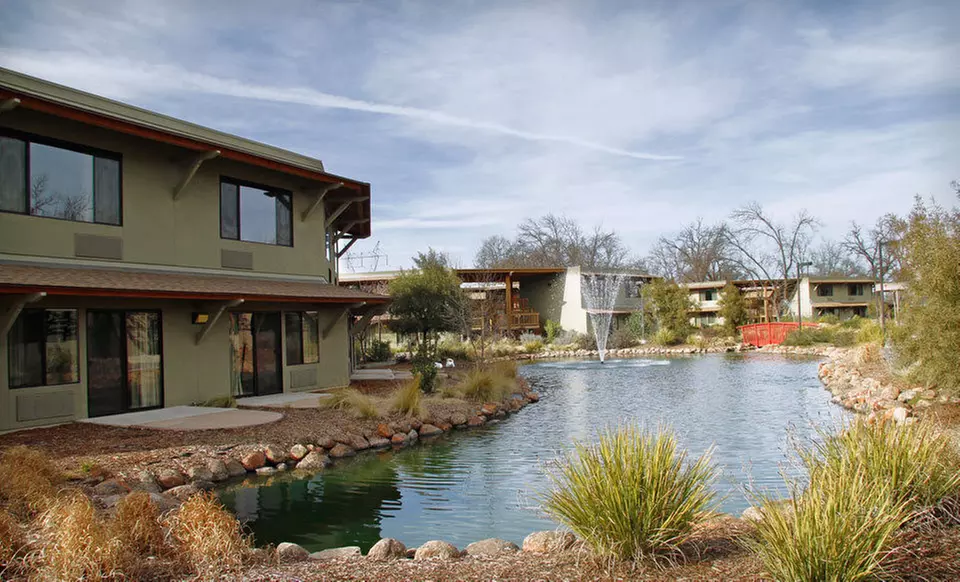 One- or Two-Night Stay with Breakfast at Gaia Shasta Hotel in Anderson, CA - Primary Image