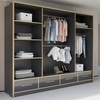 Image 5: Sweden Modern High Gloss Wardrobe with Drawers