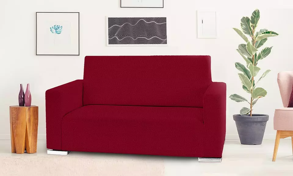 Housse de canapé extensible imperméable avec accoudoirs