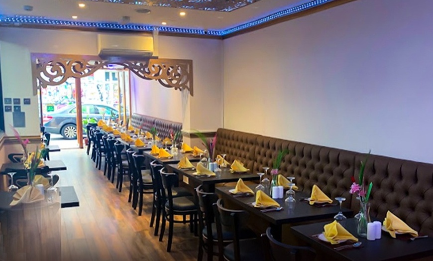 Image 33: Authentic Two-Course Indian Meal with Drinks for Two or Four 