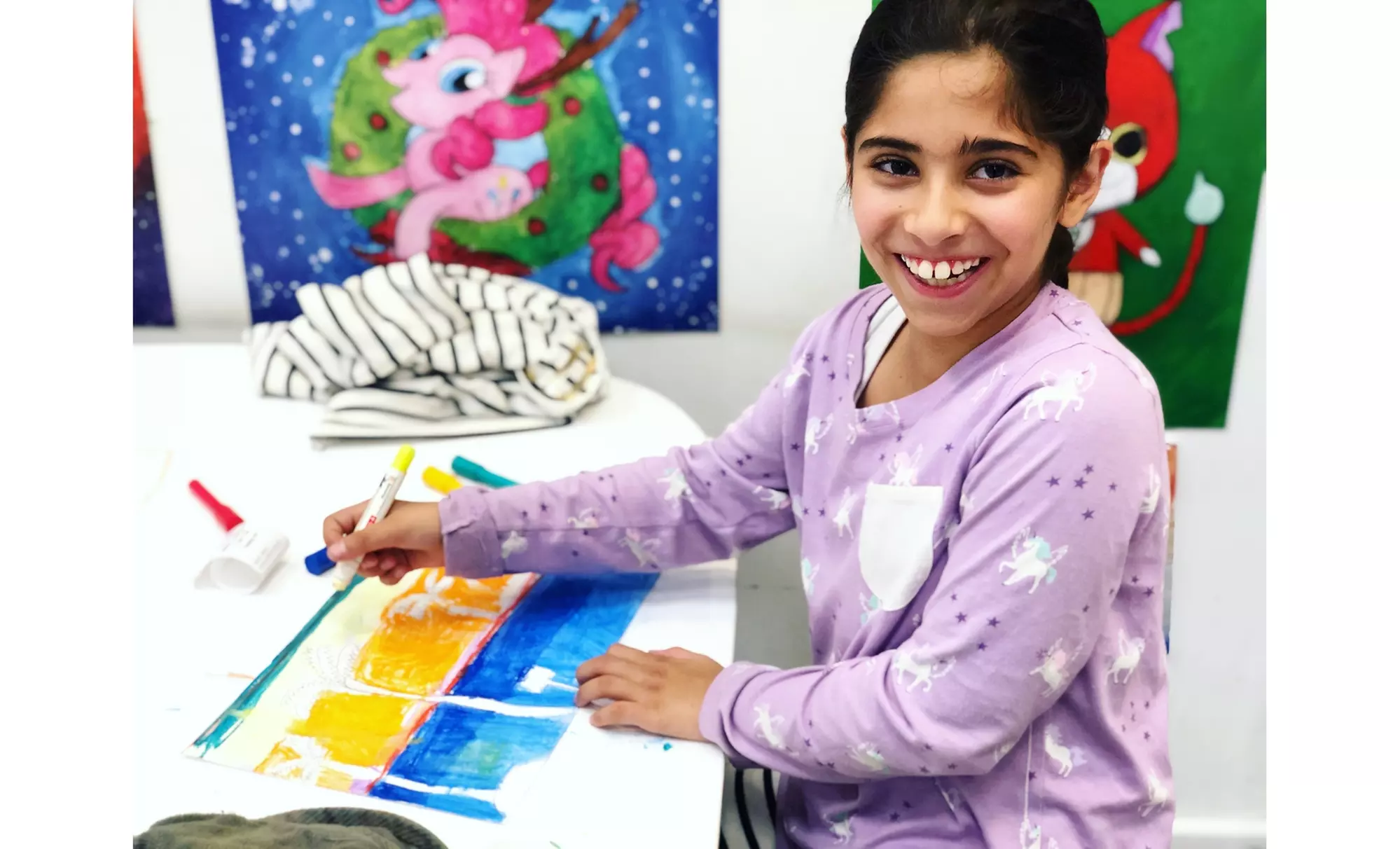 15-, 30-, or 60-Minute Kids' Art Classes for One or Two at Young Art Lessons (Up to 41% Off) - Primary Image