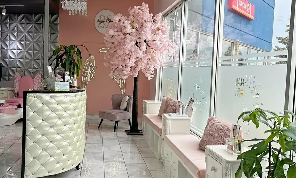 Deluxe Pedicure with Hot Stone Massage with Gel Polish Application