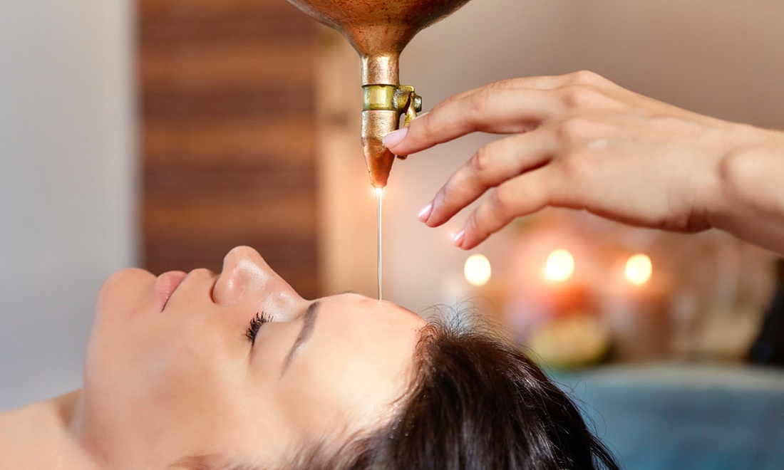 Relax with a 60-Minute Shirodhara Session