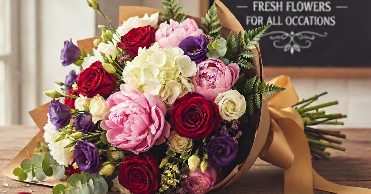 Handcrafted Rose Bouquets, 12 To 100 Roses Choice Of Color Handcrafted Rose Bouquets, 12 To 100 Roses Choice Of Color