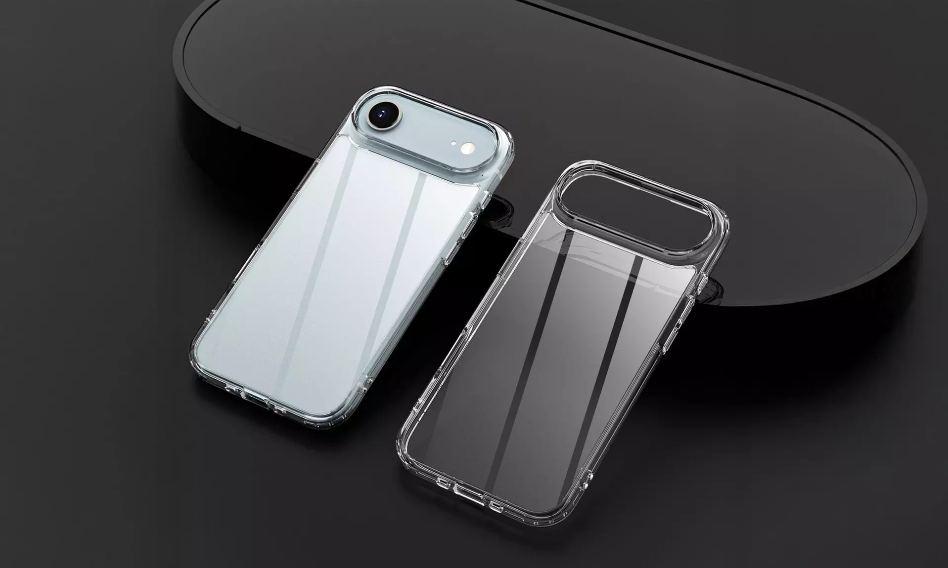 For iPhone 17 Pro Max iPhone Air Case Magnetic Case Shockproof Clear Hard Cover
