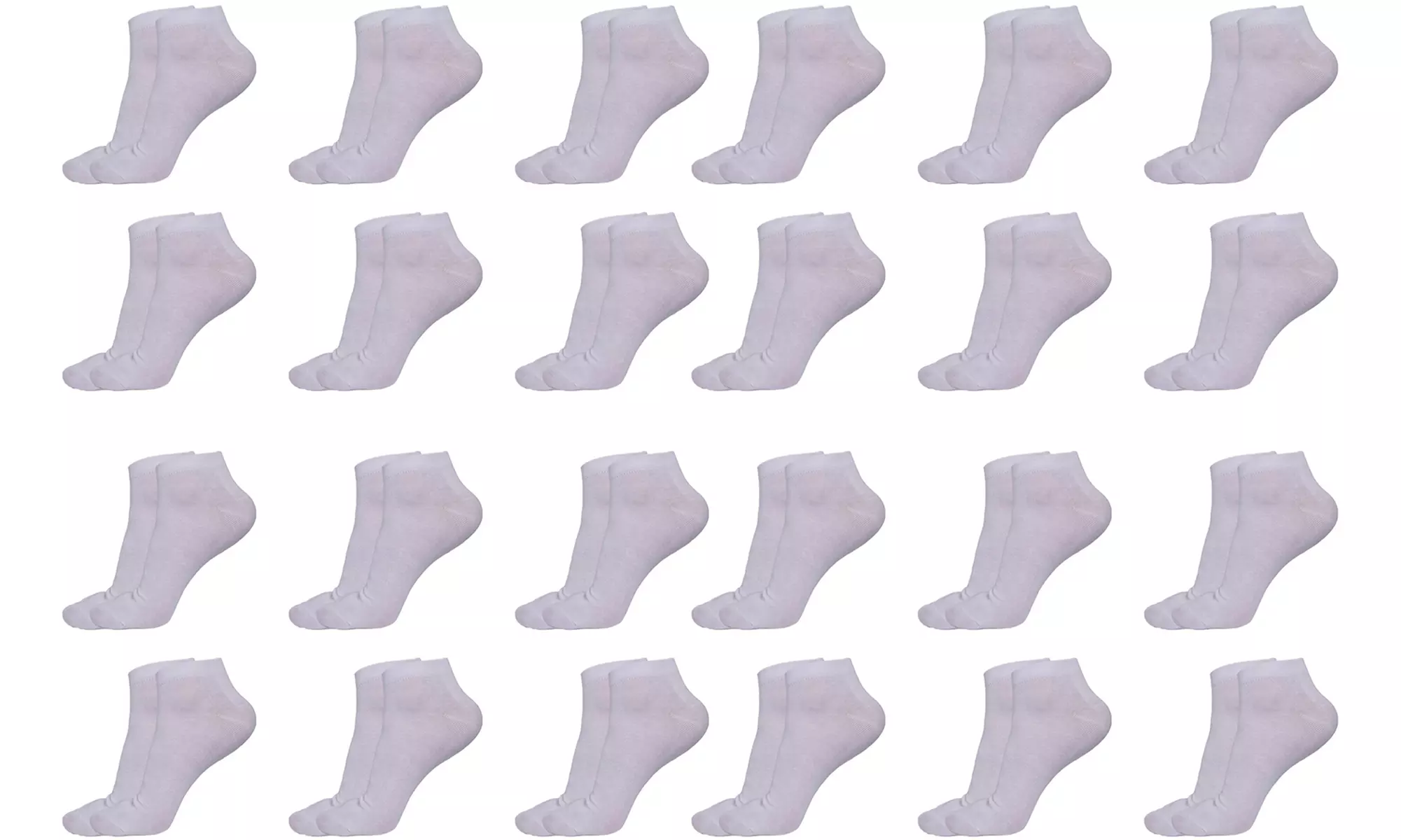 6, 12 o 24 calzini corti alla caviglia El Charro