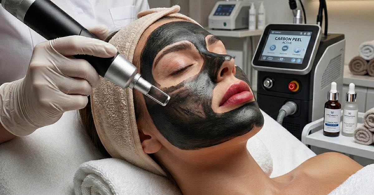Tratamiento facial Hollywood Peel con láser Q-Switched en Valencia