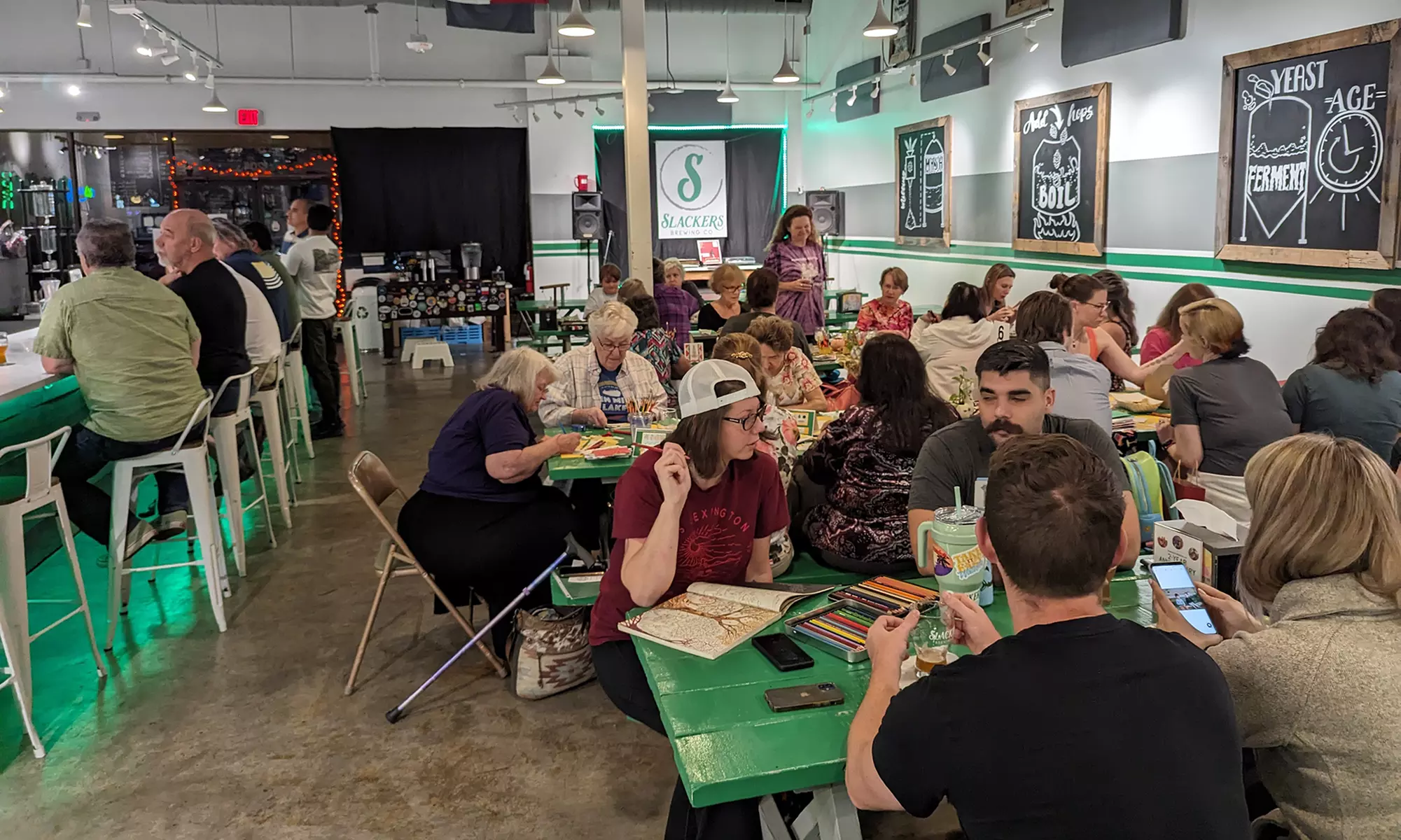 Explore Beer Flights and Tasty Treats at Slackers Brewing Co