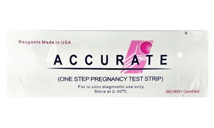 Image 2: One Step Pregnancy Test Strips