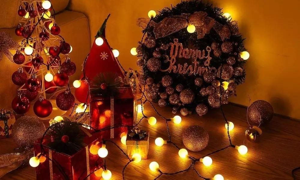 1 o 2 set da 100 lampadine solari a LED