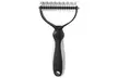 Pet Grooming Brush Double Sided Shedding Dematting Undercoat for Dogs Cats - Second Medium