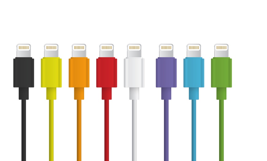 Image 2: Coloured Lightning Cable