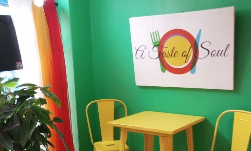 Image 3: Sip & Paint Party with Authentic Jamaican Halal Cuisine – Buffalo