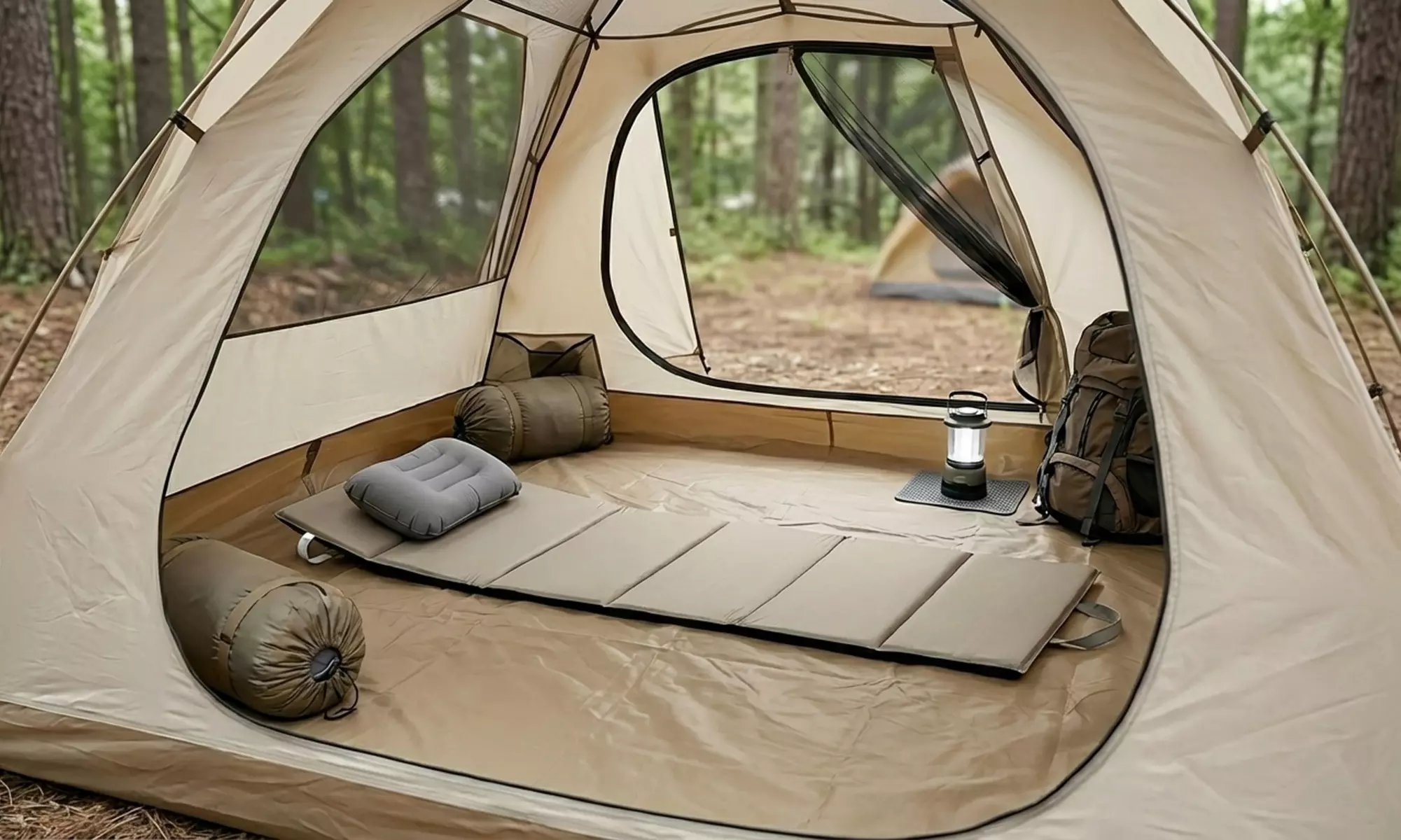 Faltbare Auflage für Sonnenliege