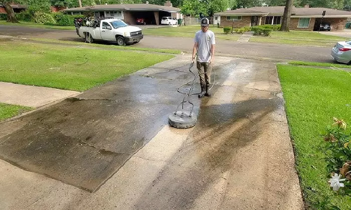 Exterior Pressure, Driveway Power or 1 Side Vertical ext. Soft Washing