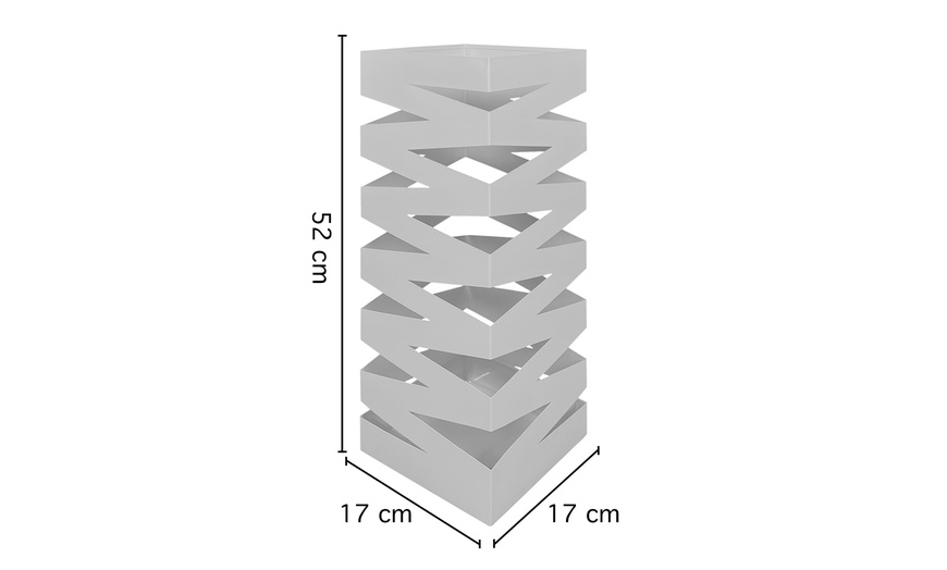 Image 35: Portaombrello in metallo moderno