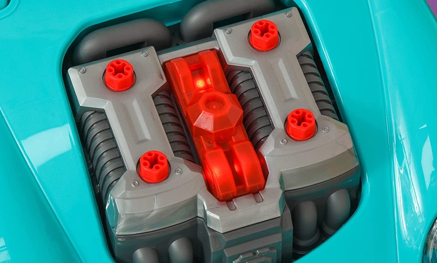 Image 9: HomCom Kids' Truck Engine Toy Sets