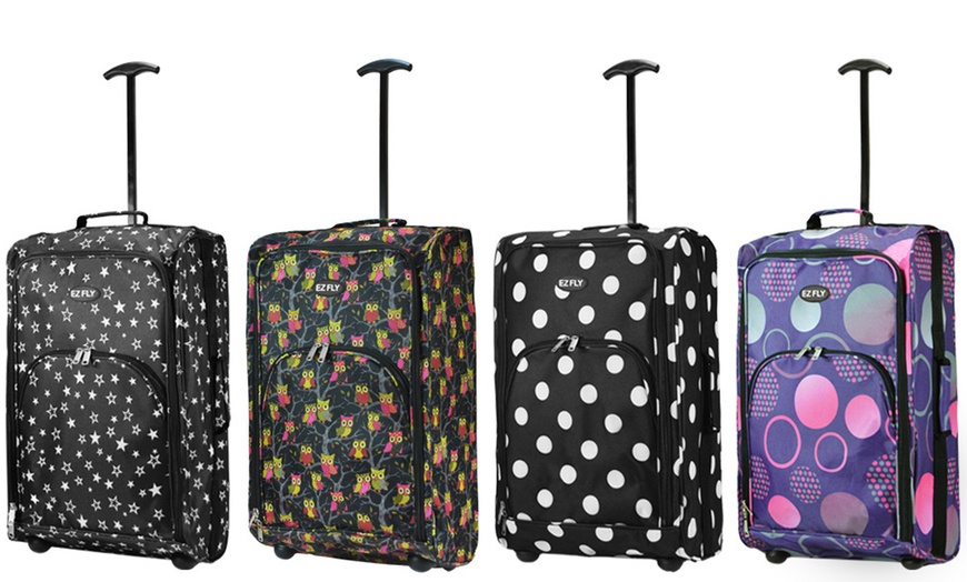 Wheeled Cabin-Size Trolley Bag | Groupon Goods