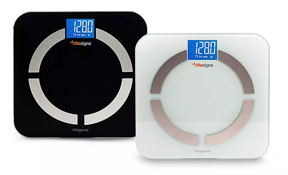 Bluetooth Smart Digital Scale and Body Analyzer with App Sync - Primary Image