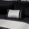 Image 3: Capri Velvet Touch Duvet Set with Diamante Trim