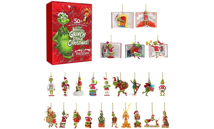 Image 7: Grinch-Adventskalender mit 24-Türchen