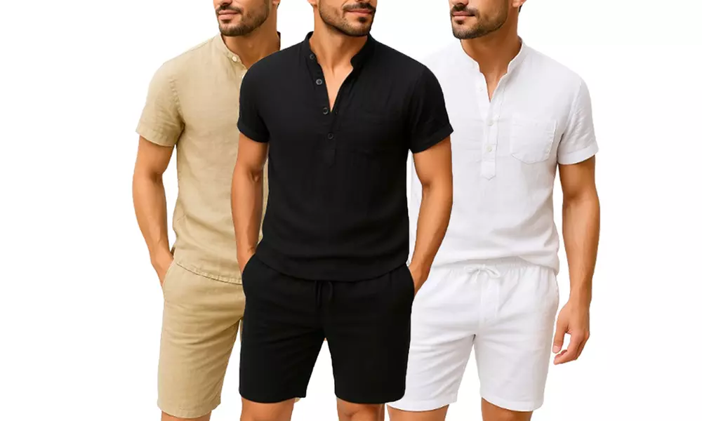 T-shirt e shorts da uomo