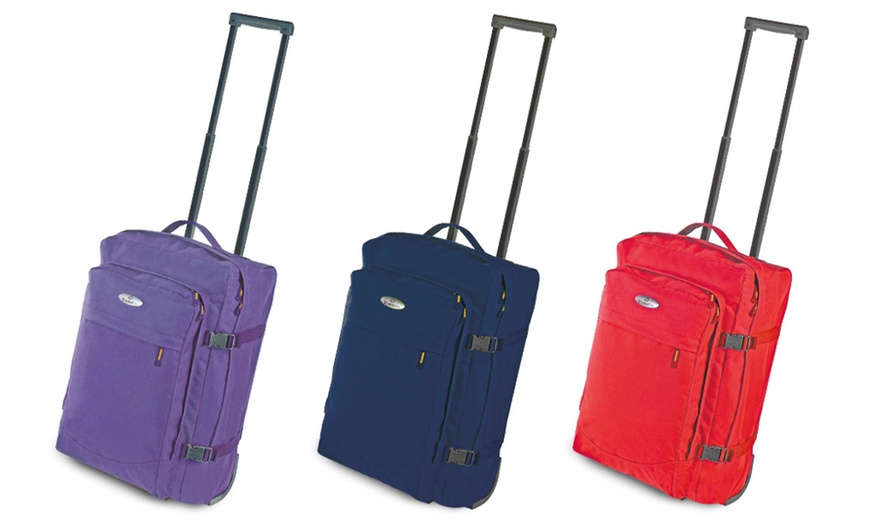 Image 3: Cabin-Size Trolley Suitcase