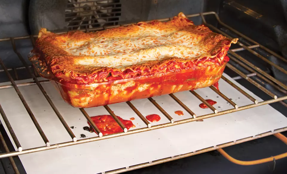 Oven Spill Guard Pack of 2﻿. Free Returns. - Second Medium