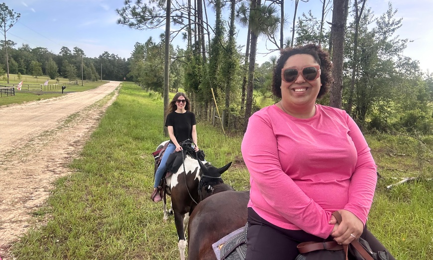 Image 4: Guided Trail Rides Through Florida's Scenic Countryside