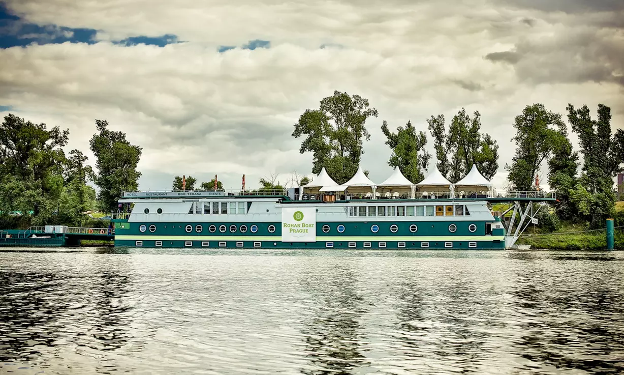 Prague: 2 to 4 Nights For Two With Breakfast, Welcome Drink and Dinner on the 4* Rohan Boat Prague - Primary Image