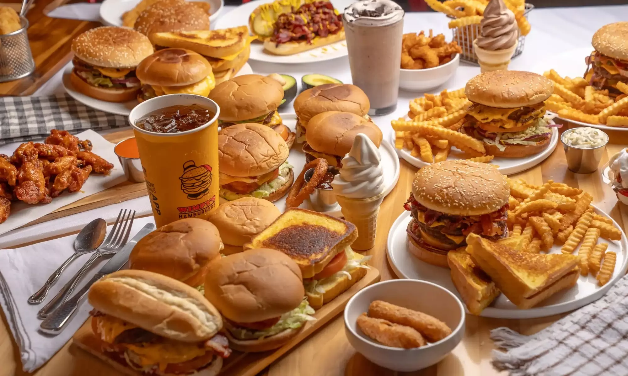 $25, $50 or $100 Restaurant eGift Card to Wimpy's Hamburgers