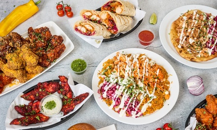 For 1: Any Wrap, Burger, Loaded Box or Naan Pizza - Papaji