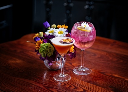 One Cocktail In Retro-Inspired Bar - Daisy's Bristol