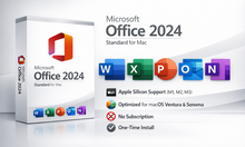 Microsoft Office 2024 Standard for Mac - Microsoft Office Standard 2024 for PC or Mac
