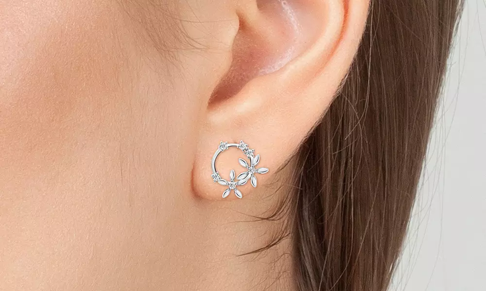 Sc Crystal Paris women jewellery Earrings