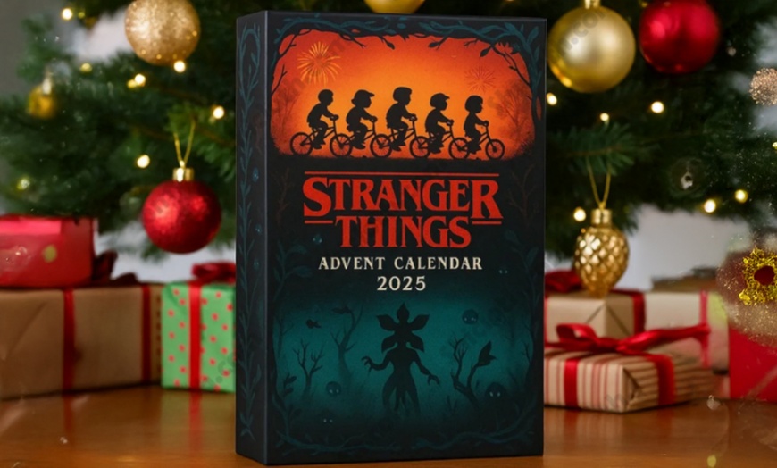 Image 3: Stranger Things Inspired Acrylic Pendant Advent Calendar