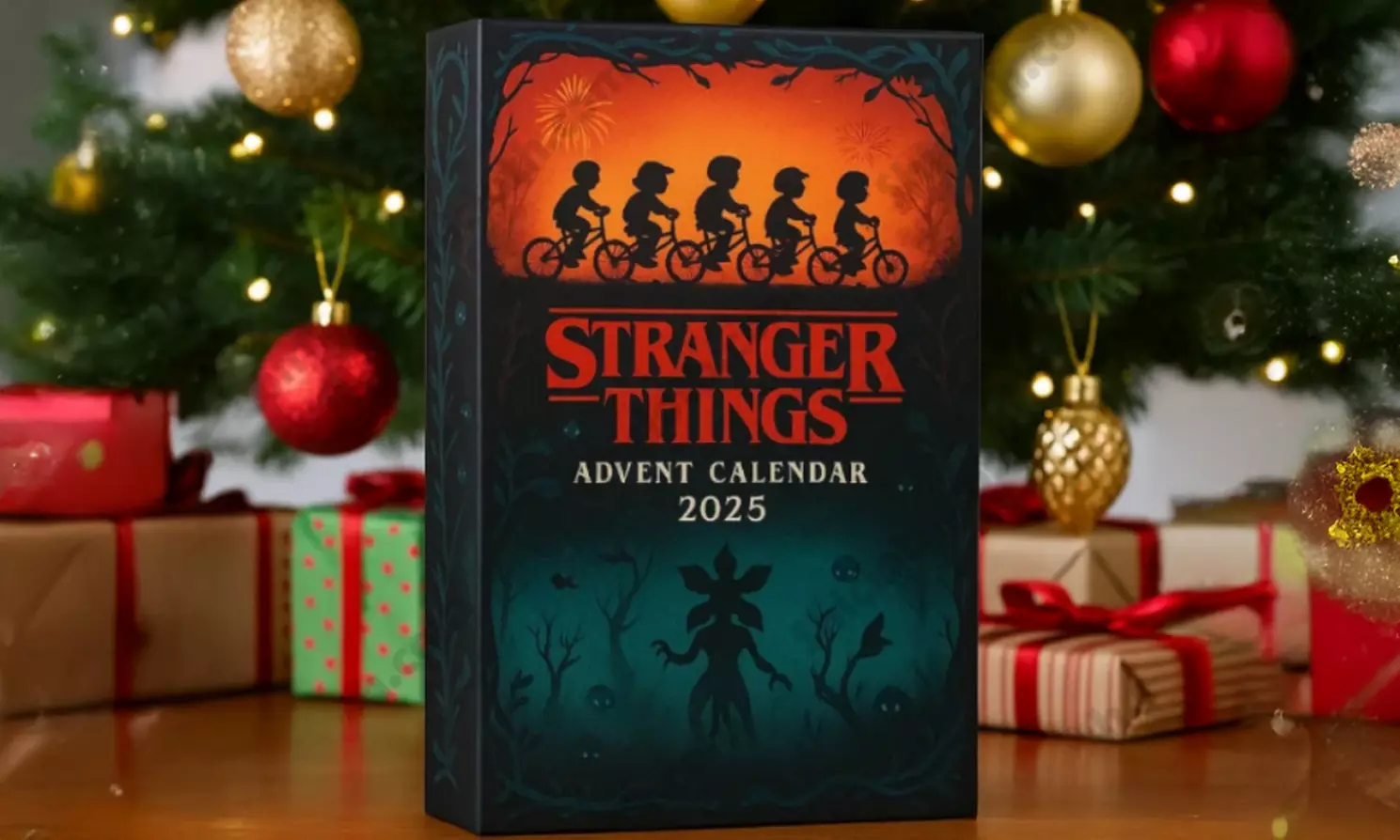 Stranger Things Inspired Acrylic Pendant Advent Calendar