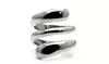 Womens High Polished Stainless Steel Coil Style Fashion Cocktail Ring
